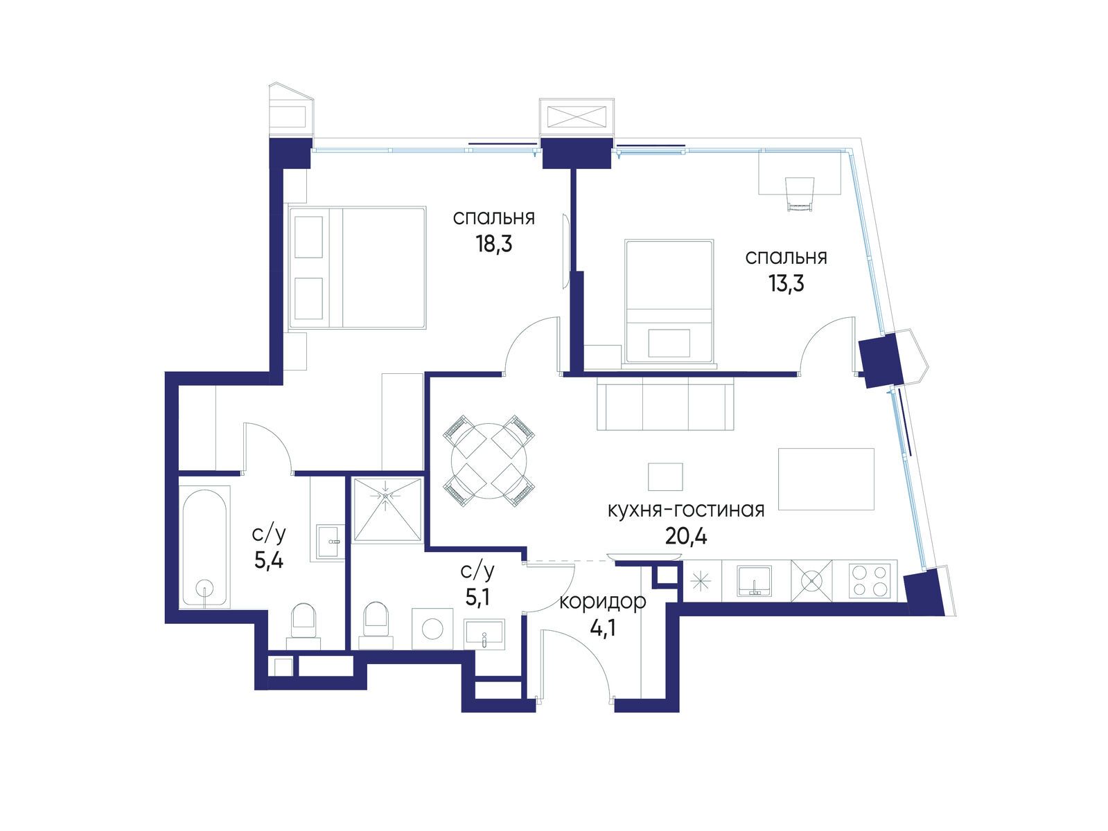Объект по адресу Москва, ул. Нижние Мнёвники, земельный участок 62В, корпус 6 