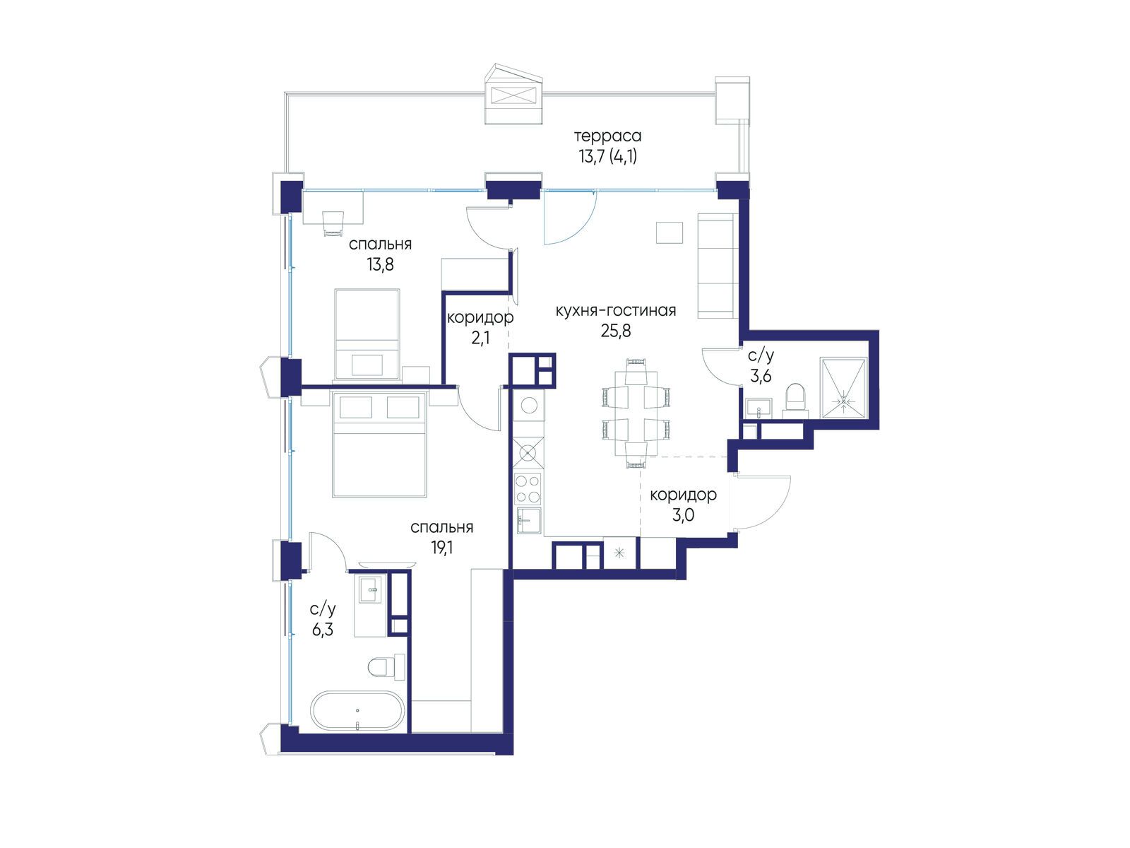 Объект по адресу Москва, ул. Нижние Мнёвники, земельный участок 62В, корпус 6 
