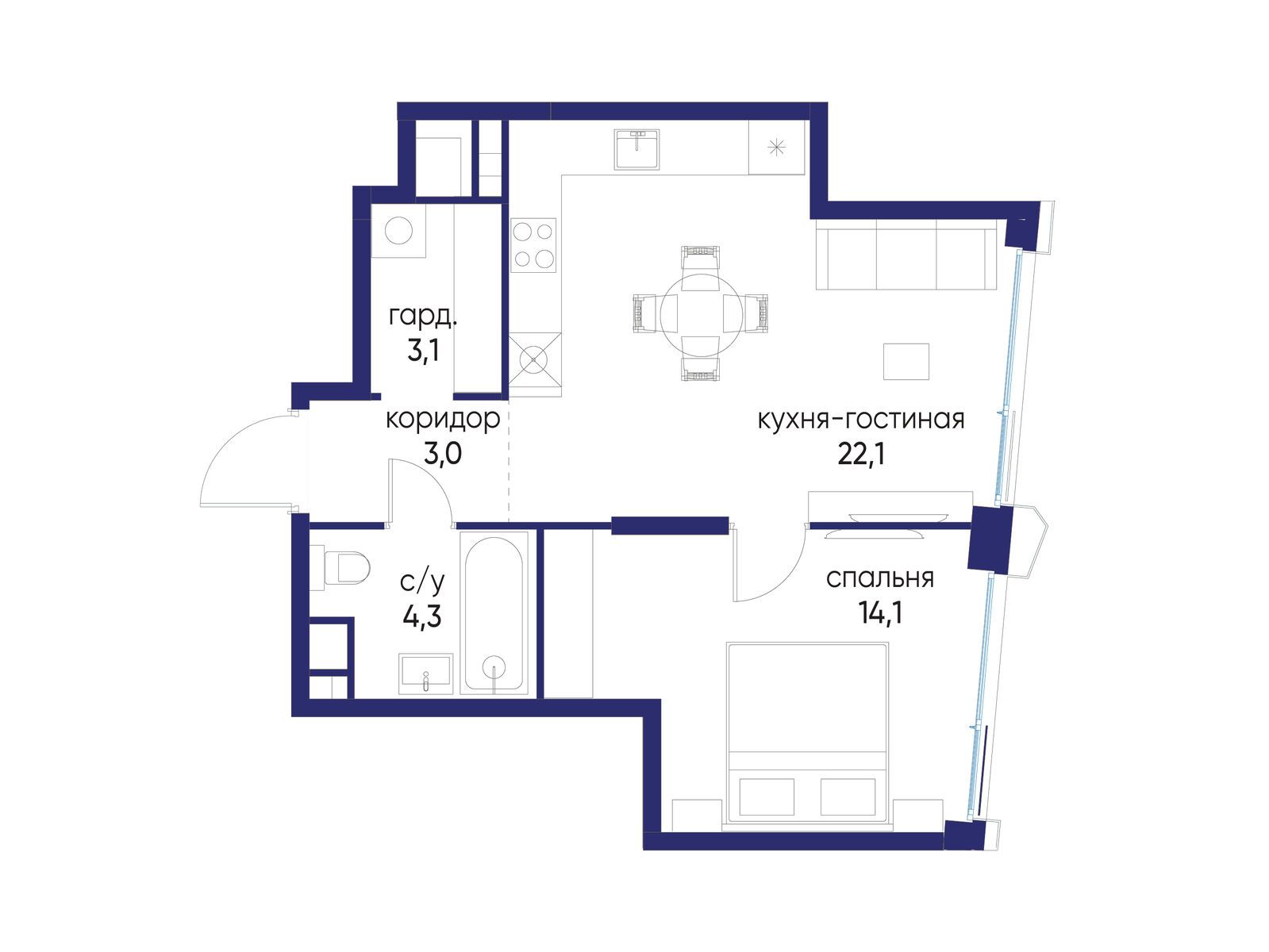 Объект по адресу Москва, ул. Нижние Мнёвники, земельный участок 62В, корпус 6 