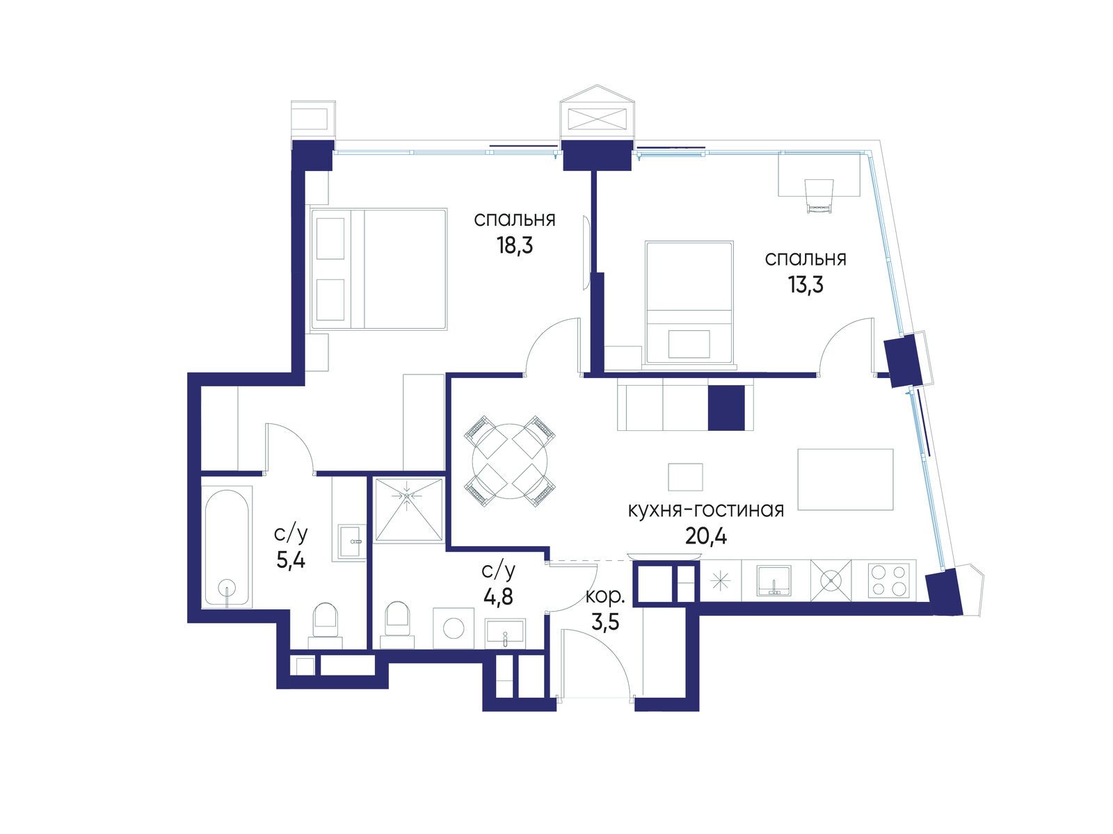 Объект по адресу Москва, ул. Нижние Мнёвники, земельный участок 62В, корпус 6 