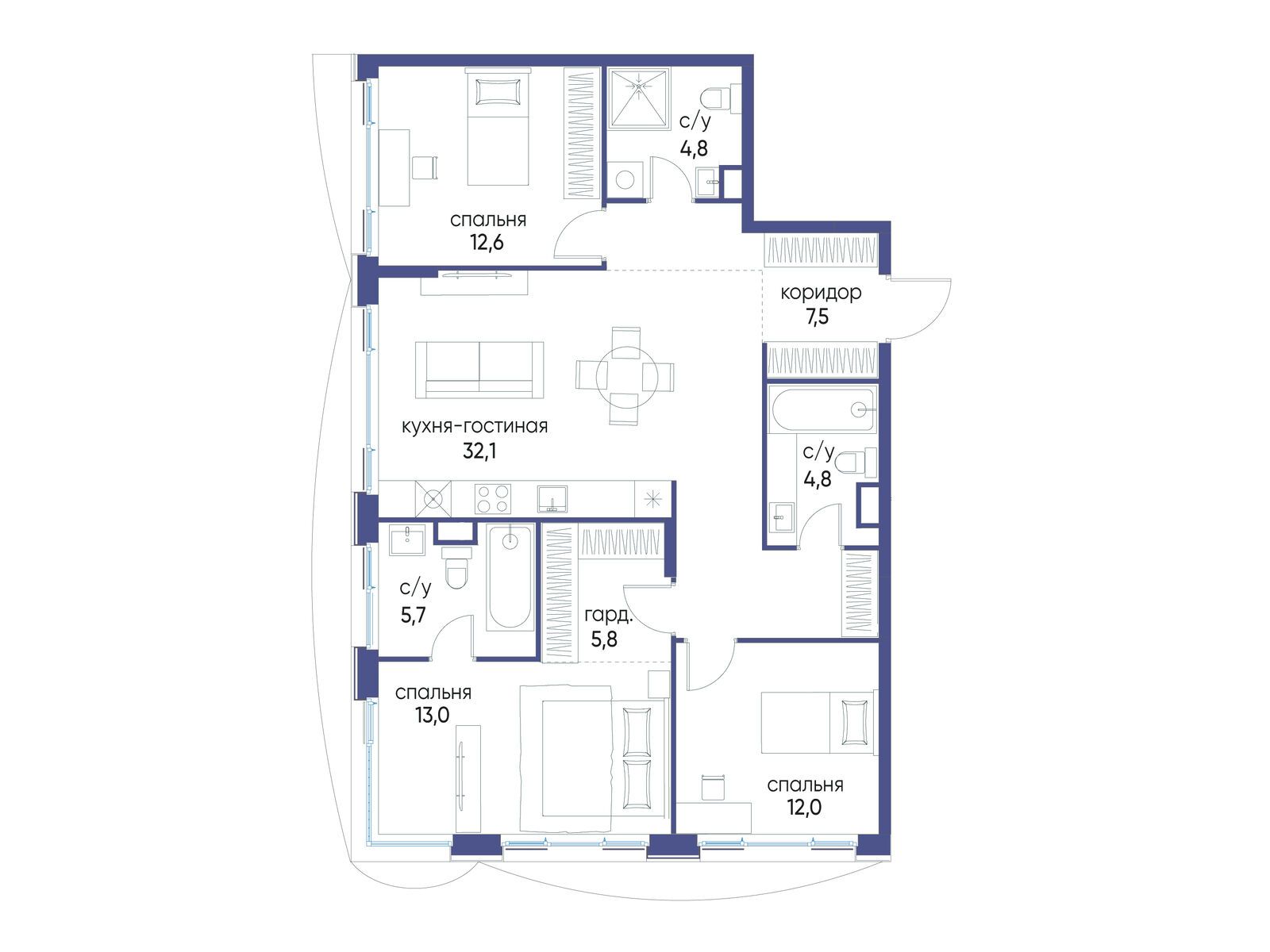 Объект по адресу Москва, ул. Нижние Мнёвники, земельный участок 62В, корпус 2 