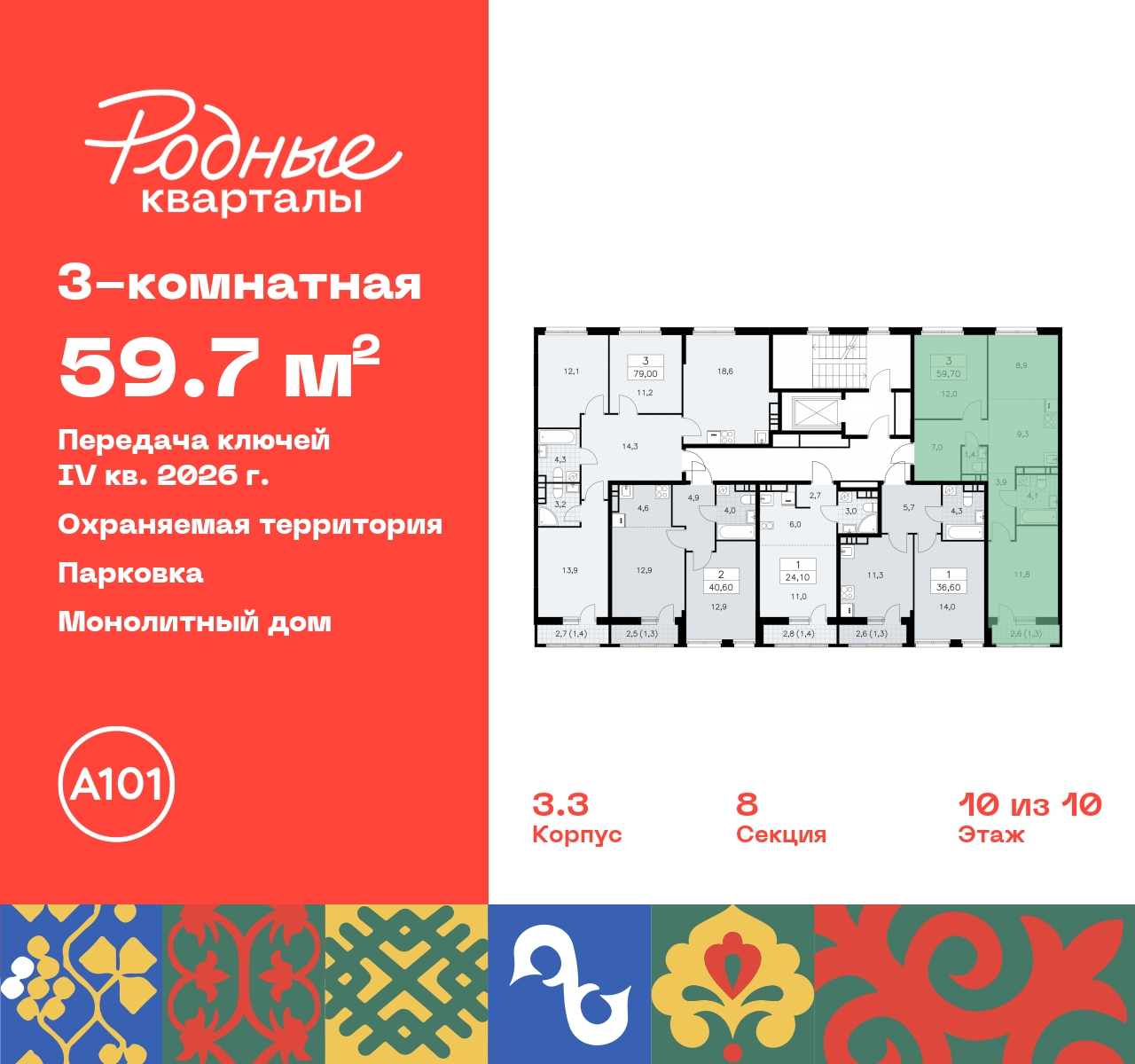 Объект по адресу Москва, квартал 32, 14 