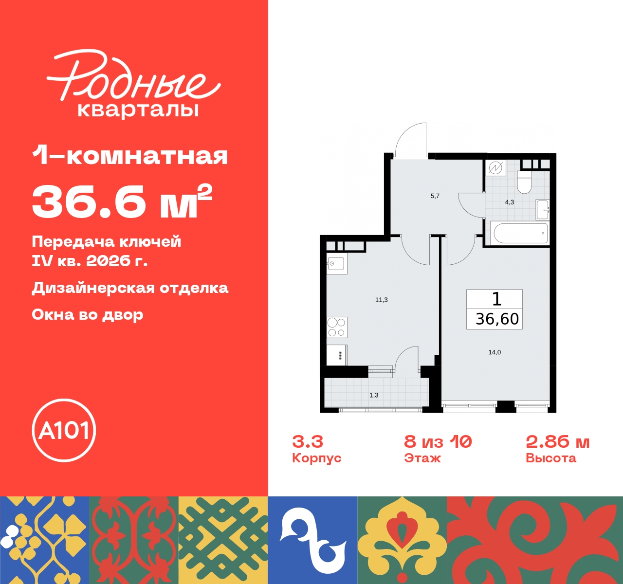 Объект по адресу Москва, квартал 32, 14 