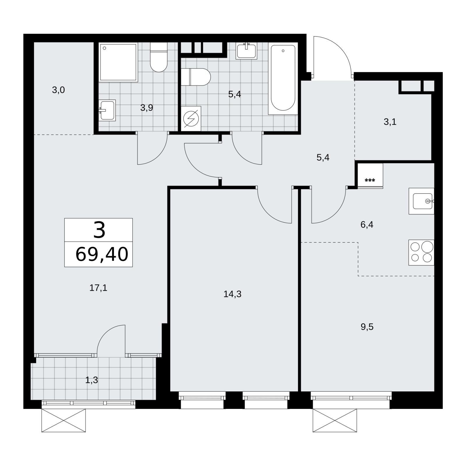 Объект по адресу Москва г, Зорге ул, д. 25