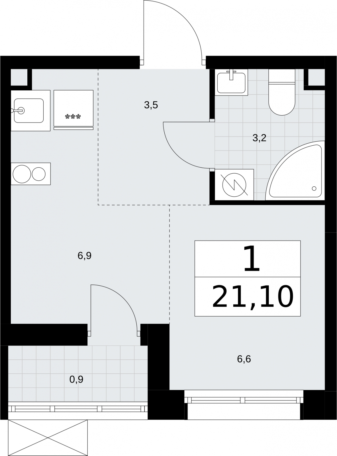Объект по адресу Москва, квартал 32, 14 