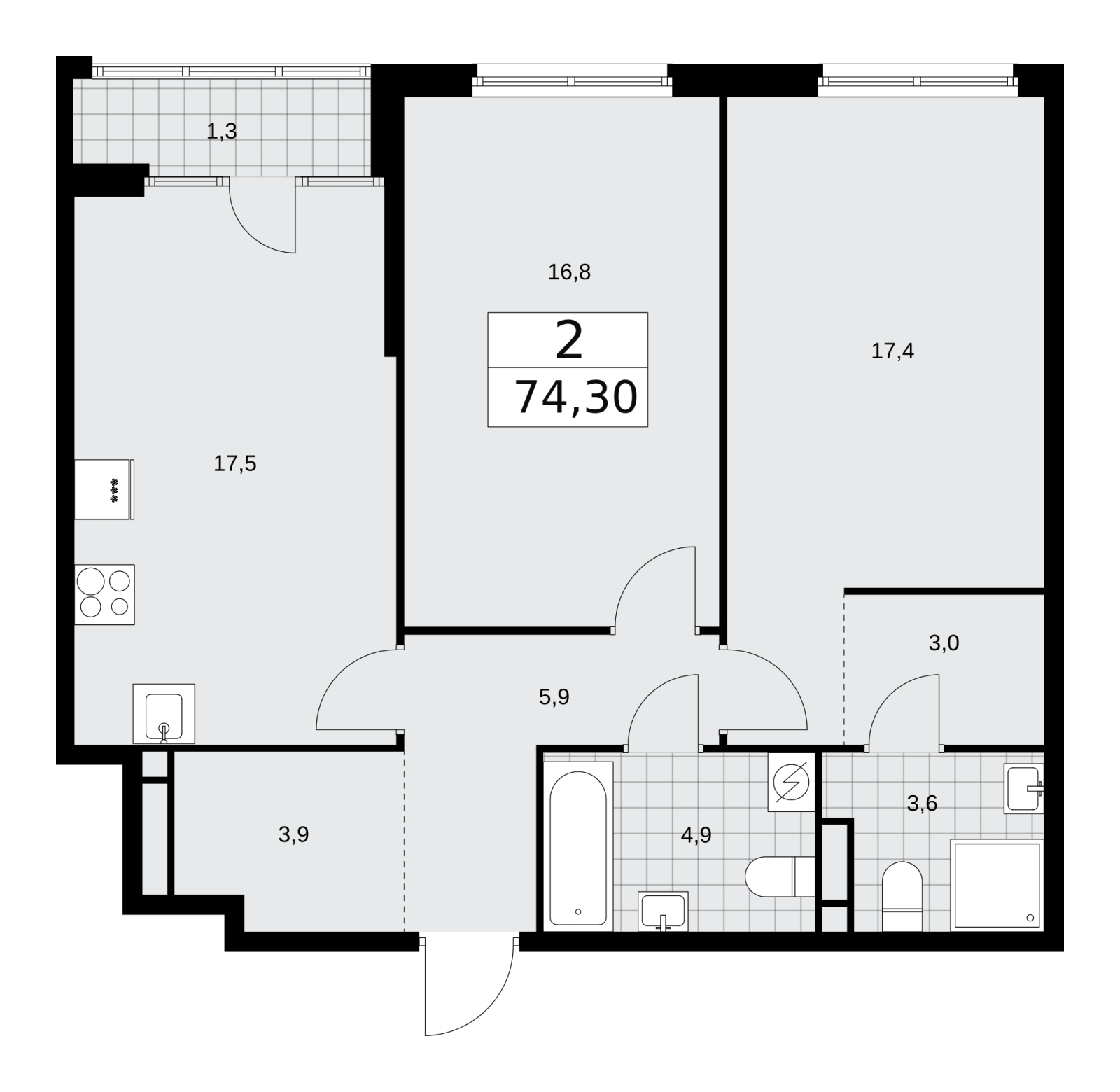 Объект по адресу Москва г, Зорге ул, д. 25