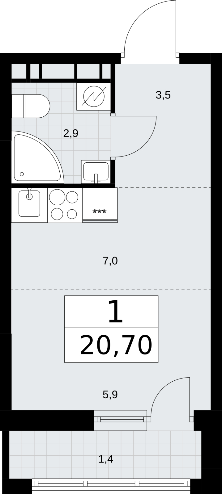 Объект по адресу Москва, квартал 32, 14 