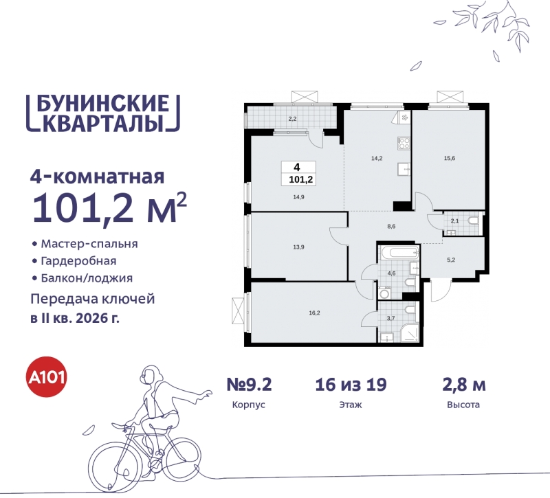 Объект по адресу Москва г, Сосенское п, Куприна пр-кт, д. 2