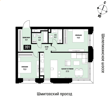 Объект по адресу Москва г, Шмитовский проезд, влд. 40