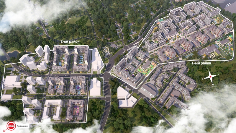 Объект по адресу Москва, Испанские Кварталы, 2, корп.6/4 