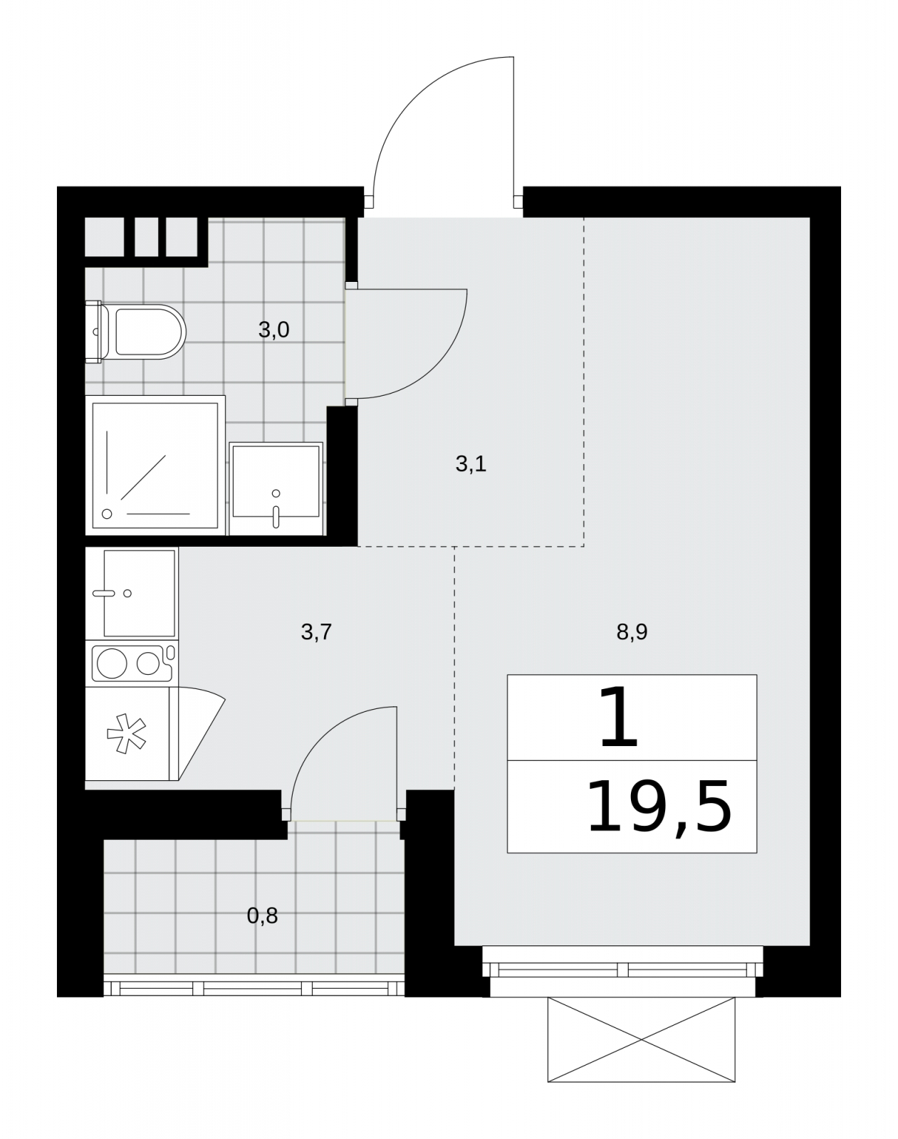Объект по адресу Москва г, Десеновское п, Мостовая ул, д. 5