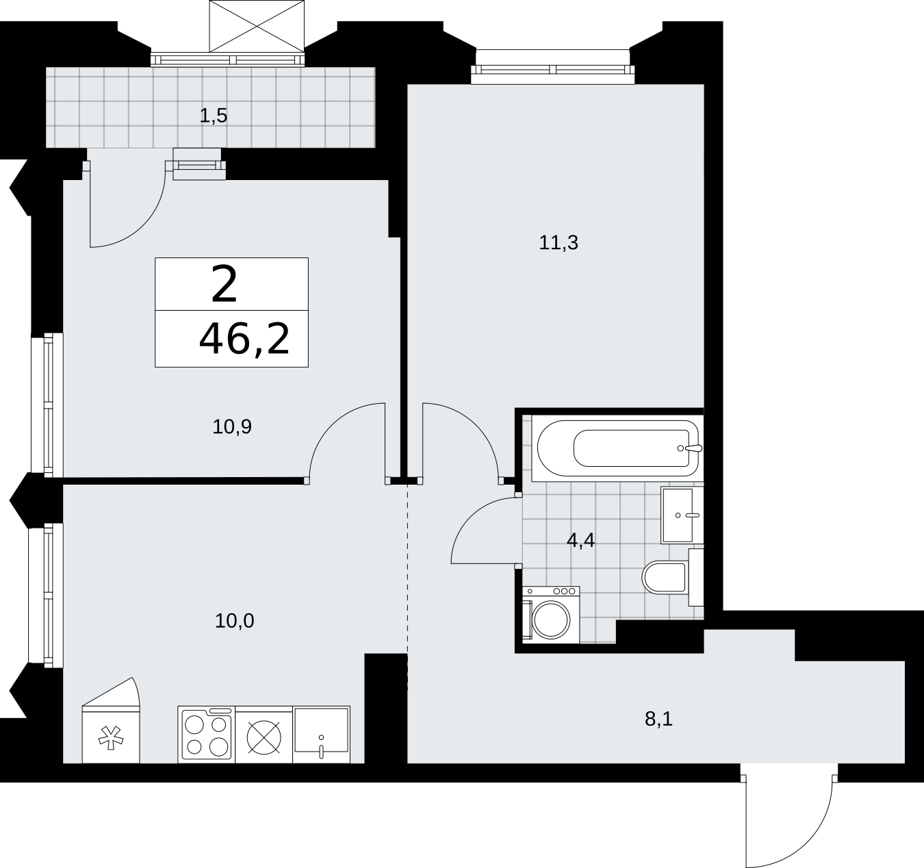 Объект по адресу Москва г, Десеновское п, Мостовая ул, д. 5