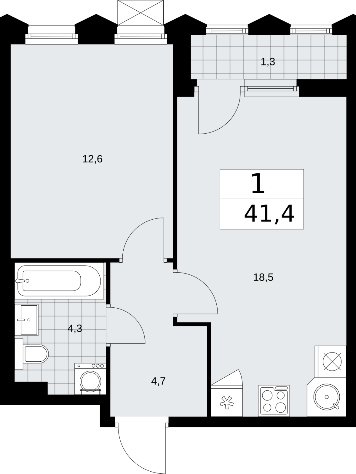 Объект по адресу Москва г, Десеновское п, Мостовая ул, д. 5
