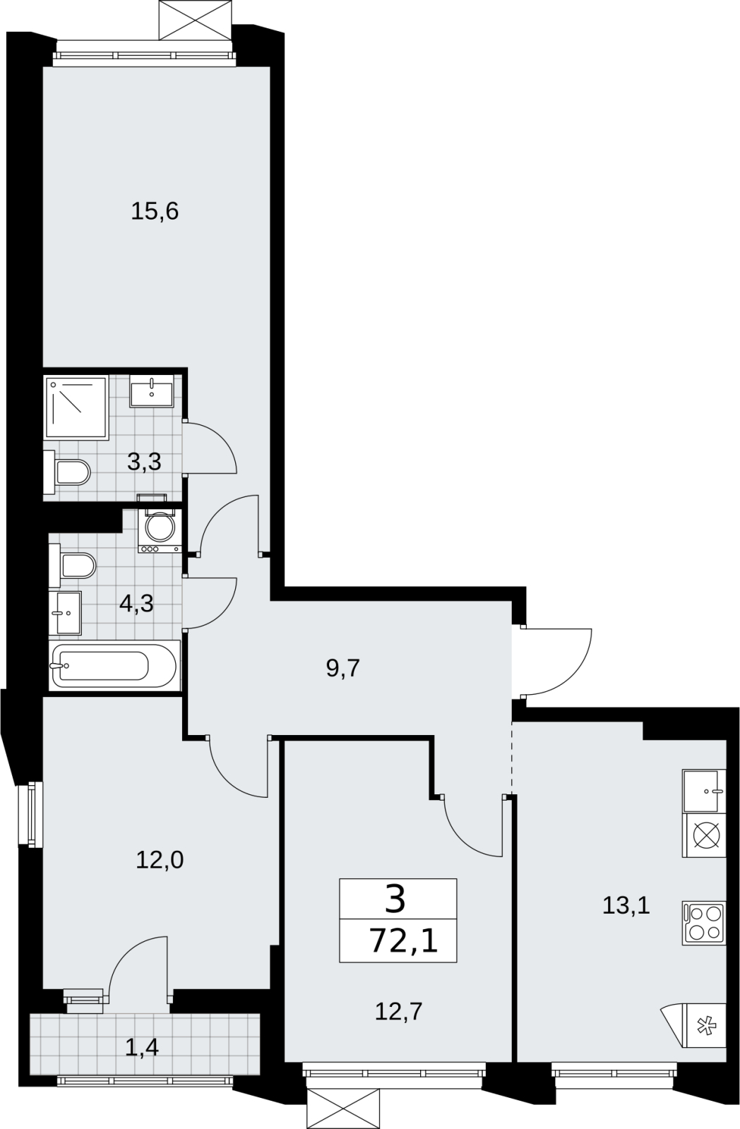 Объект по адресу Москва г, Десеновское п, Мостовая ул, д. 5