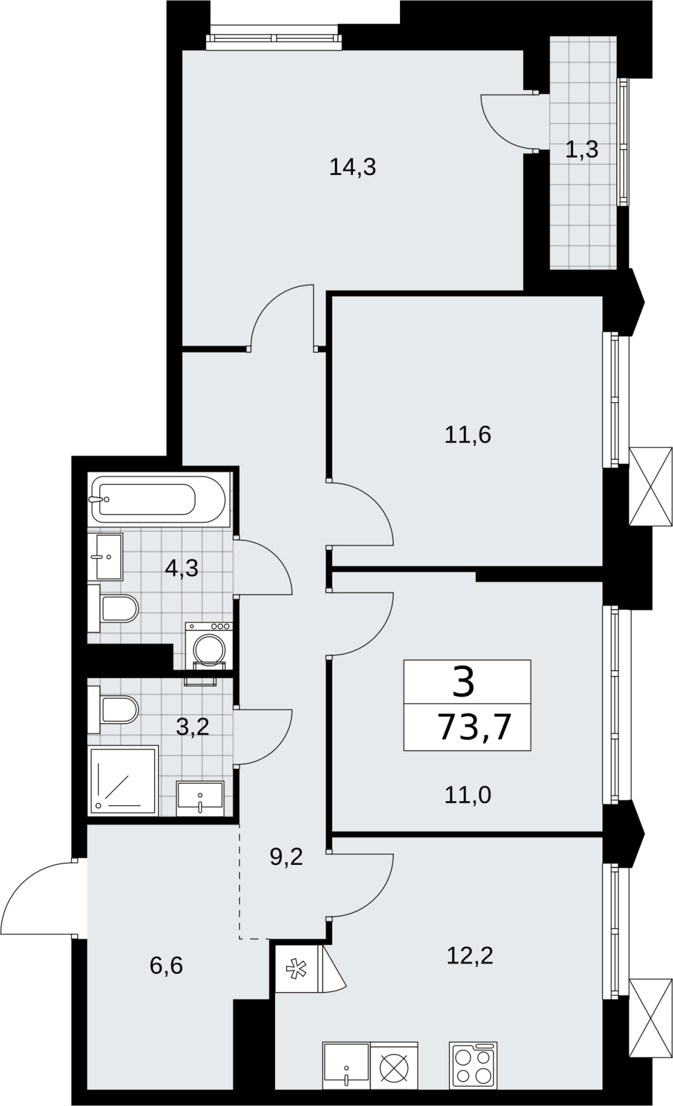 Объект по адресу Москва г, Десеновское п, Мостовая ул, д. 5