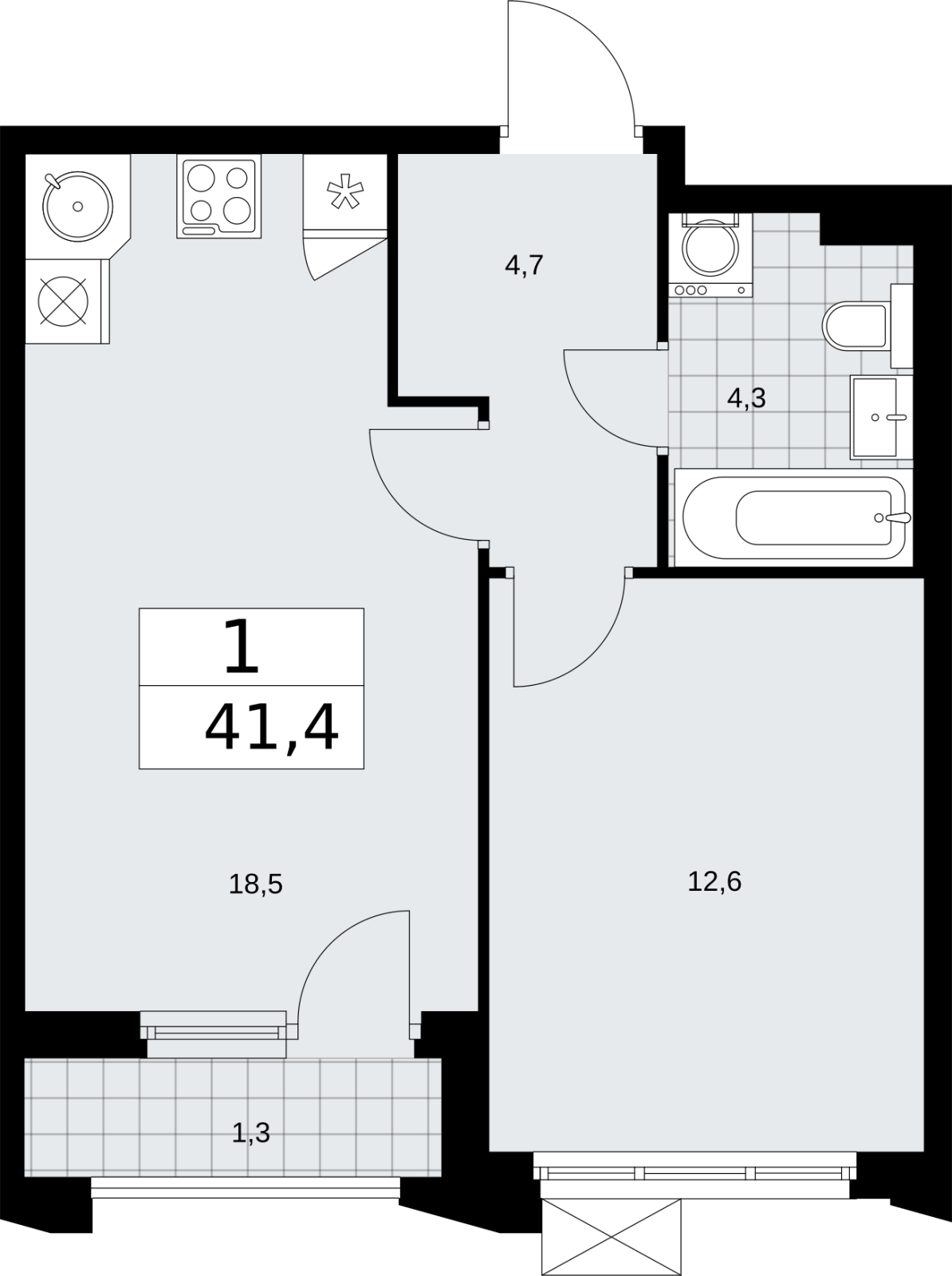Объект по адресу Москва г, Десеновское п, Мостовая ул, д. 5