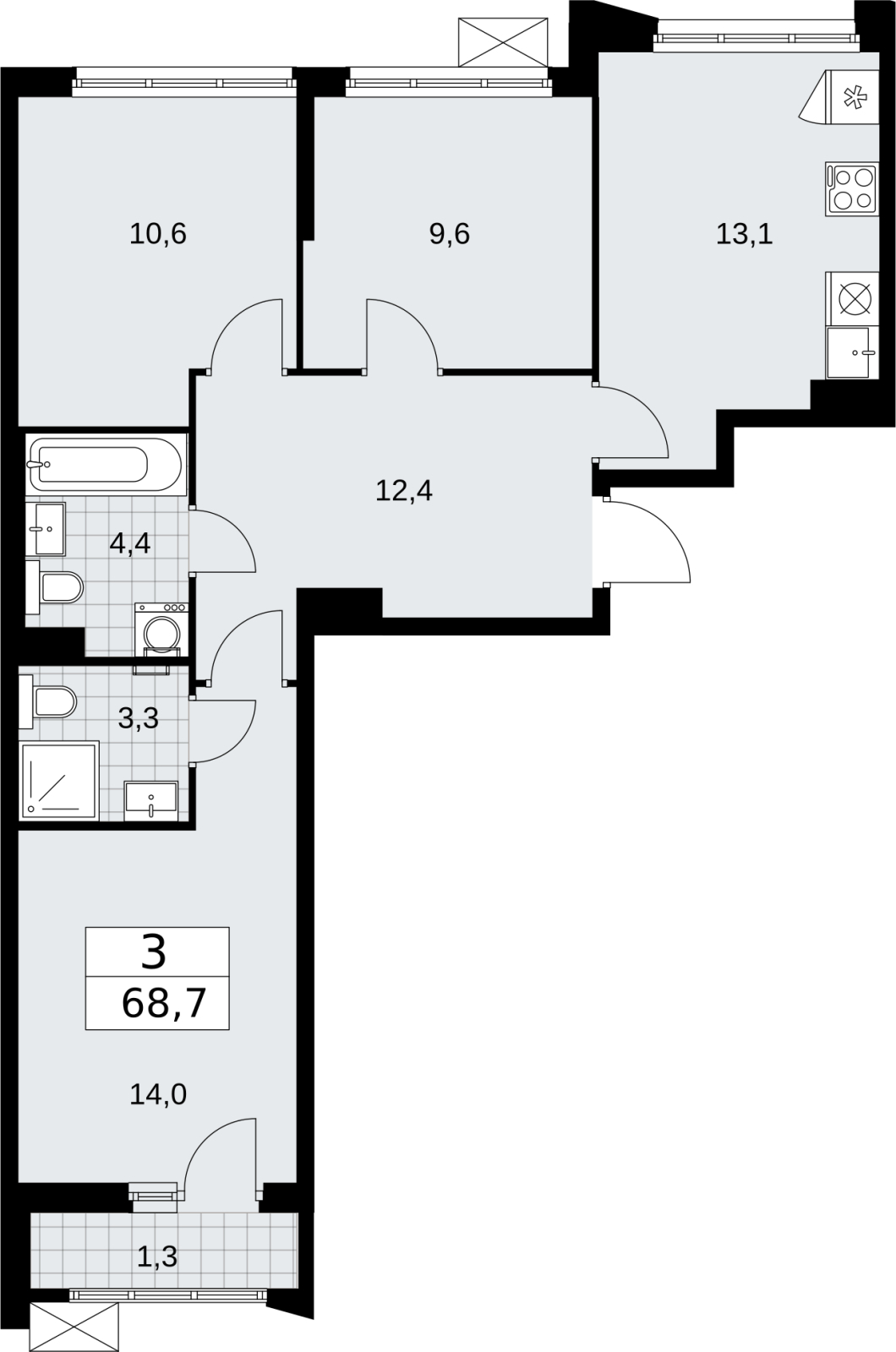 Объект по адресу Москва г, Десеновское п, Мостовая ул, д. 5