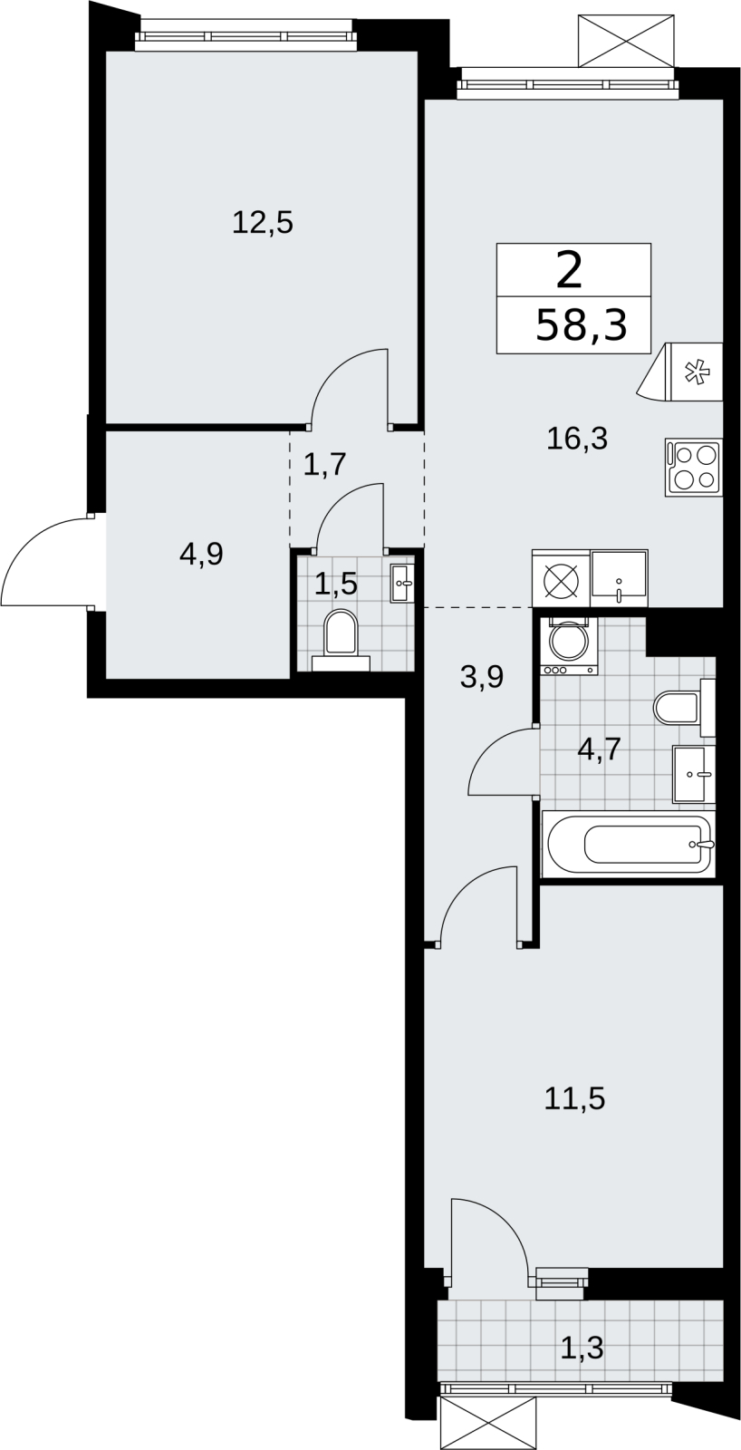 Объект по адресу Москва г, Десеновское п, Мостовая ул, д. 5