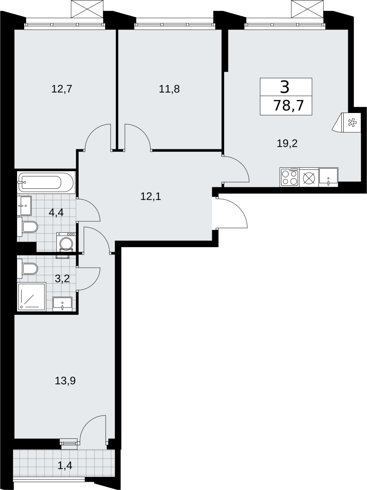 Объект по адресу Москва г, Десеновское п, Мостовая ул, д. 5