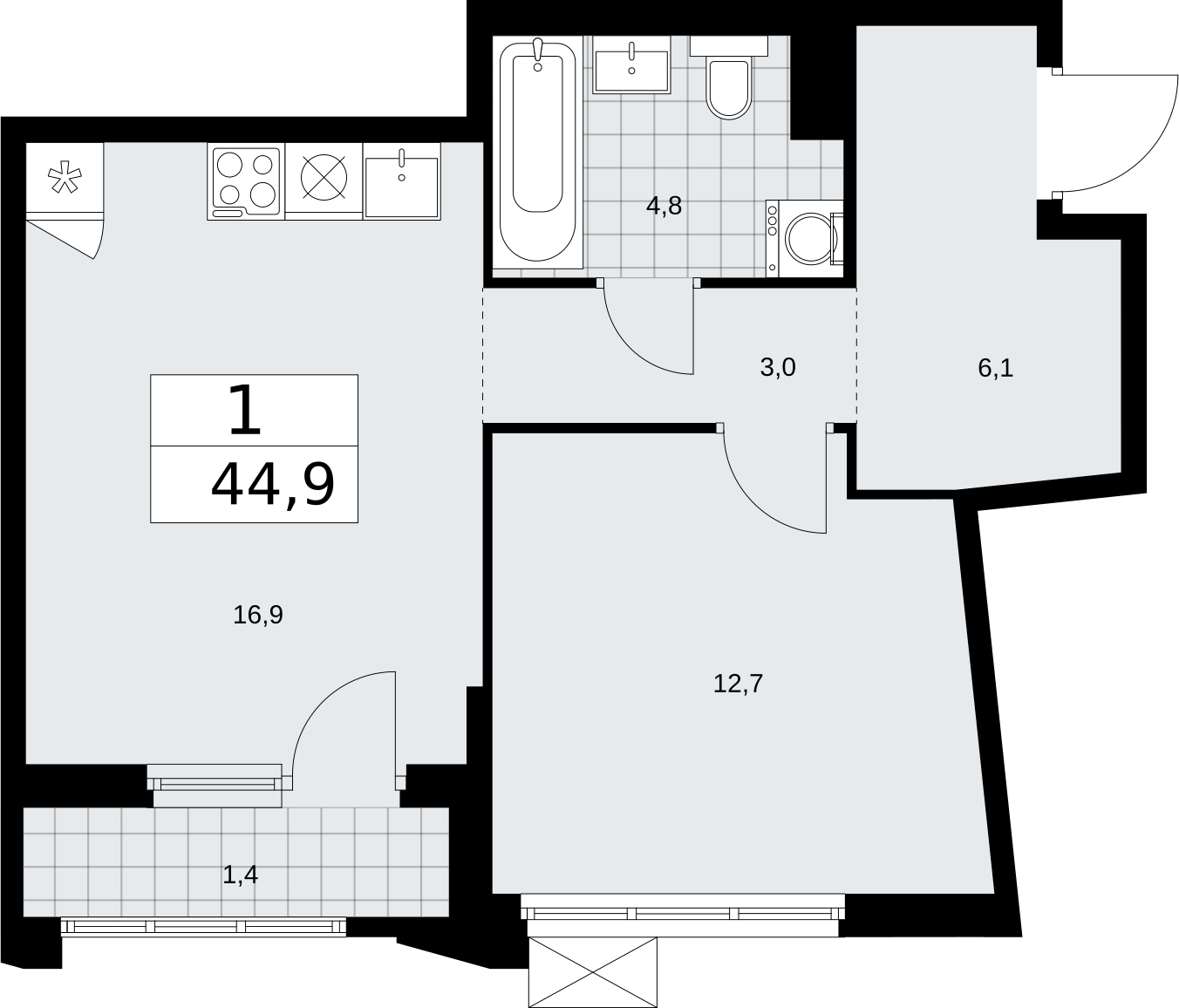 Объект по адресу Москва г, Десеновское п, Мостовая ул, д. 5