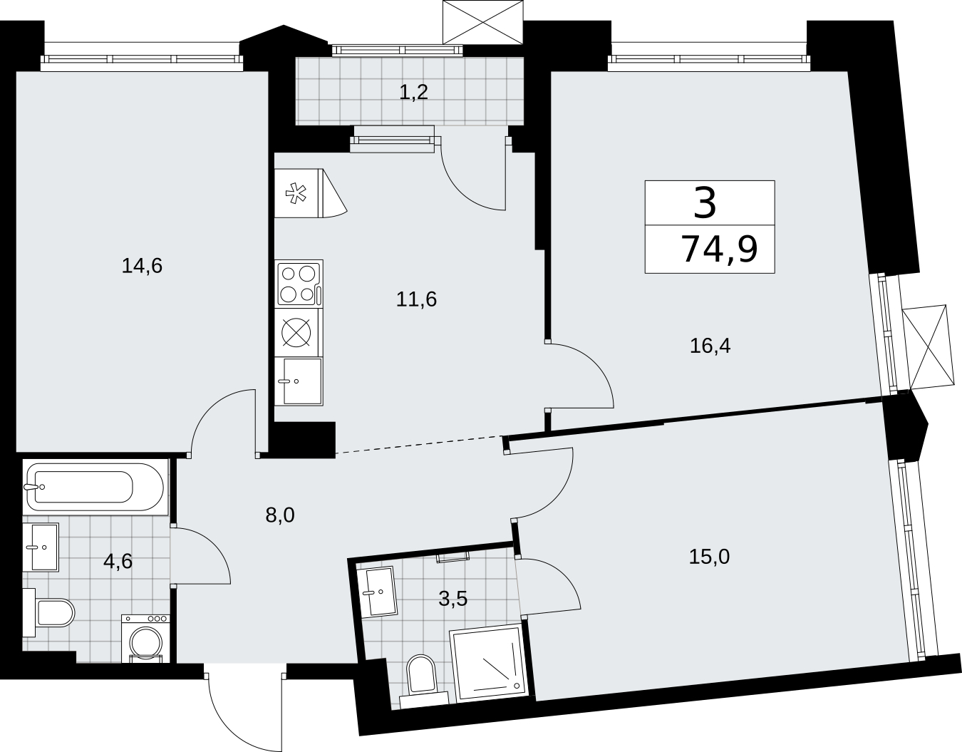 Объект по адресу Москва г, Десеновское п, Мостовая ул, д. 5
