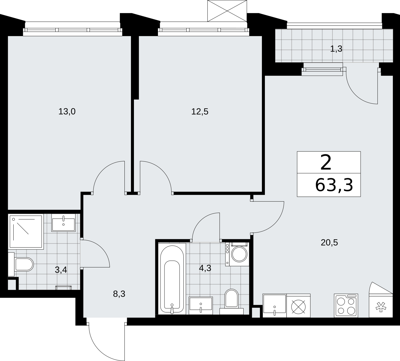 Объект по адресу Москва г, Десеновское п, Мостовая ул, д. 5