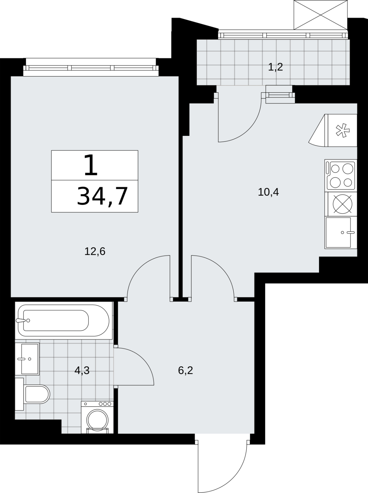 Объект по адресу Москва г, Десеновское п, Мостовая ул, д. 5