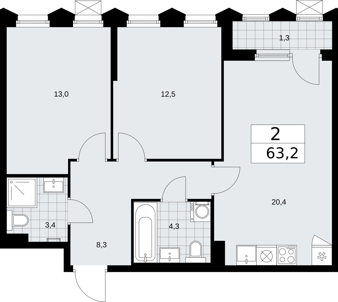 Объект по адресу Москва г, Десеновское п, Мостовая ул, д. 5