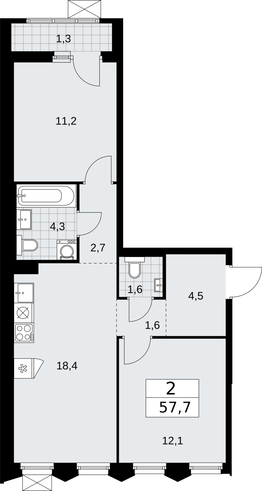 Объект по адресу Москва г, Десеновское п, Мостовая ул, д. 5
