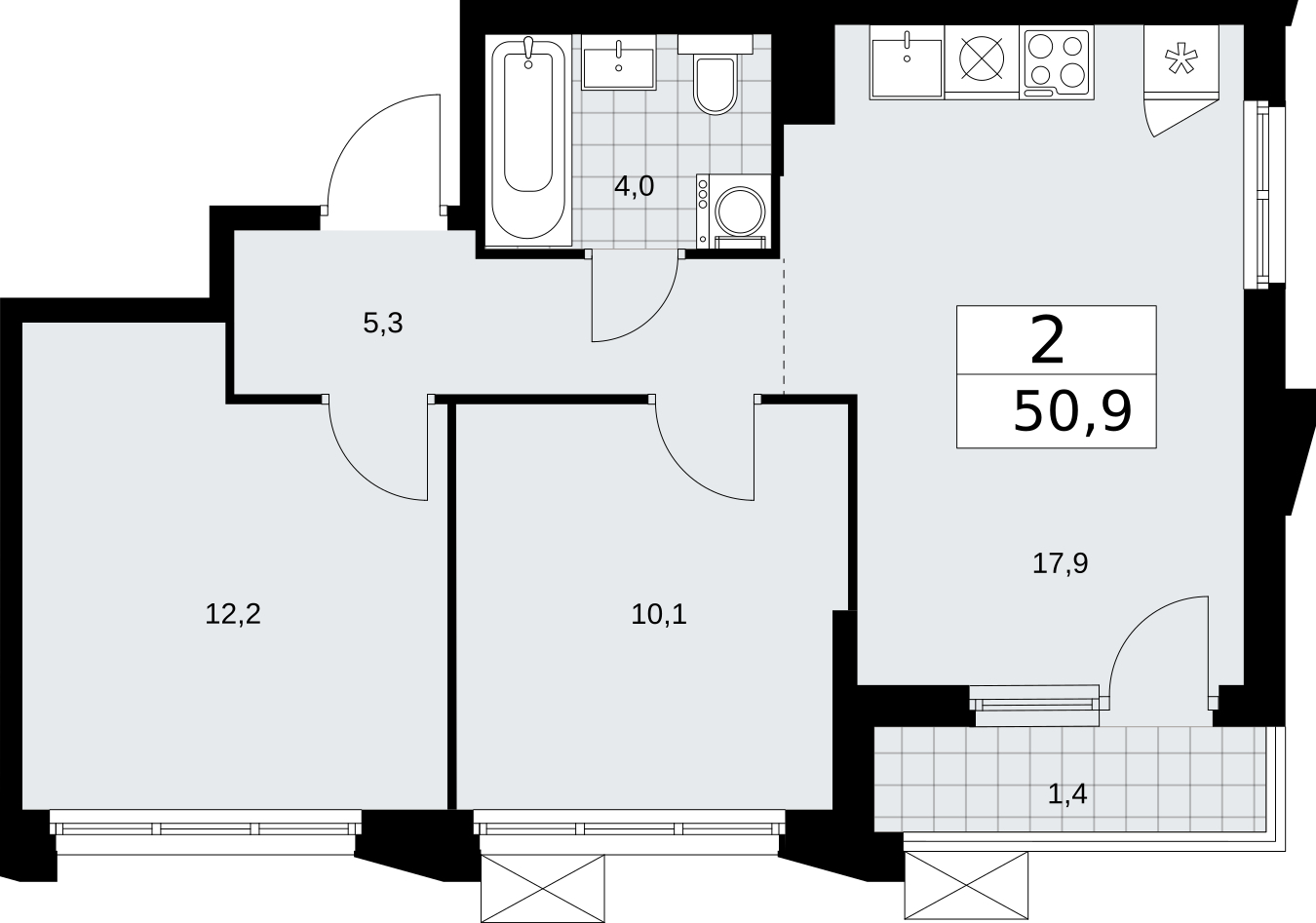 Объект по адресу Москва г, Десеновское п, Мостовая ул, д. 5