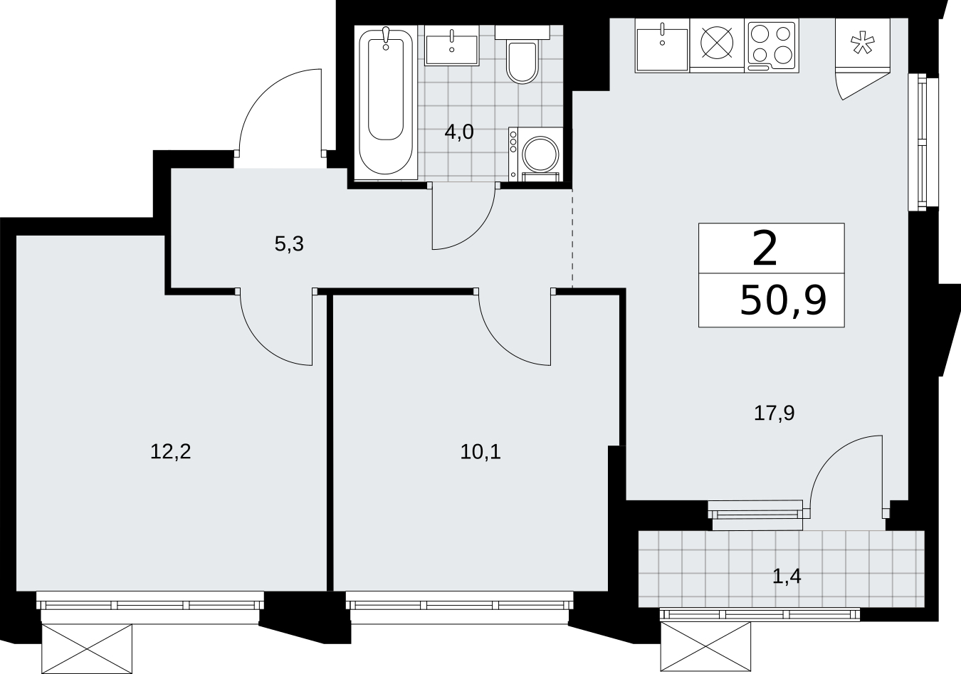 Объект по адресу Москва г, Десеновское п, Мостовая ул, д. 5
