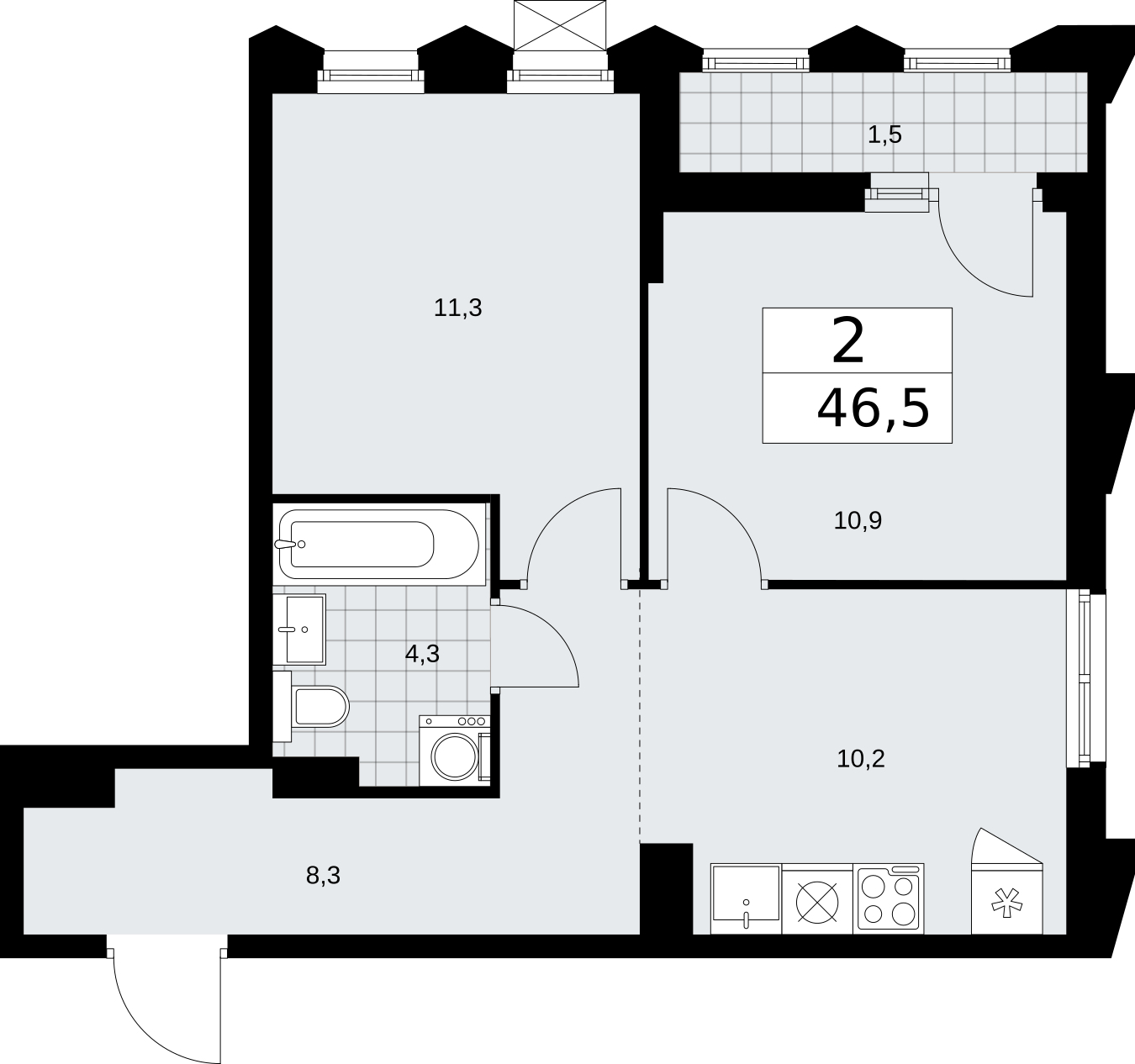 Объект по адресу Москва г, Десеновское п, Мостовая ул, д. 5