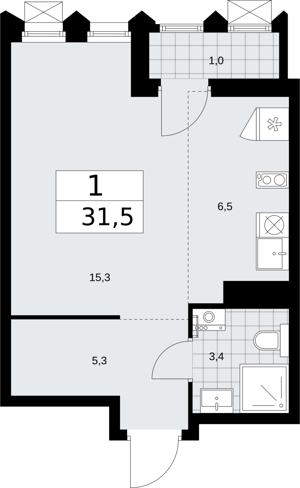 Объект по адресу Москва г, Десеновское п, Мостовая ул, д. 5