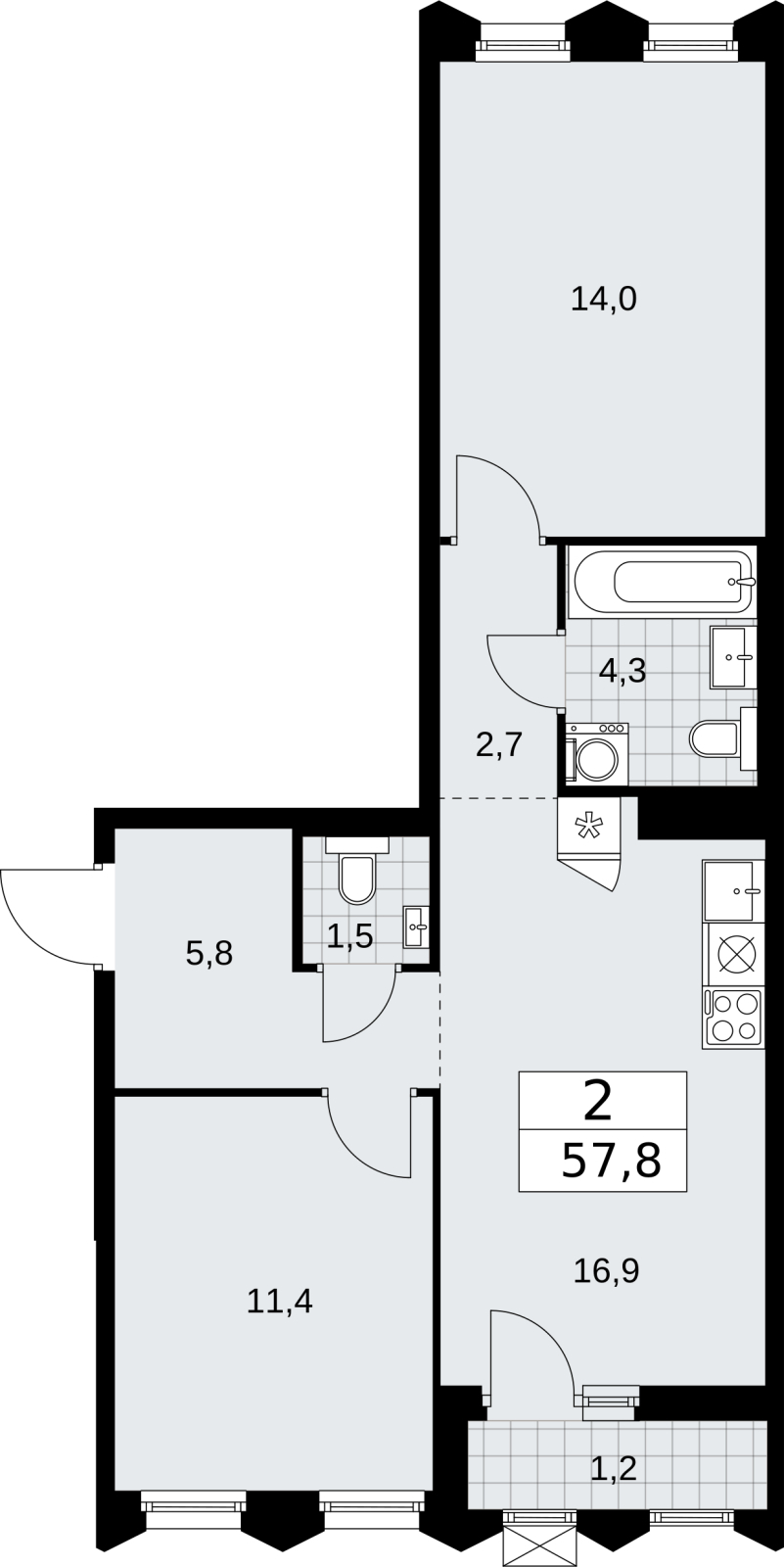 Объект по адресу Москва г, Десеновское п, Мостовая ул, д. 5