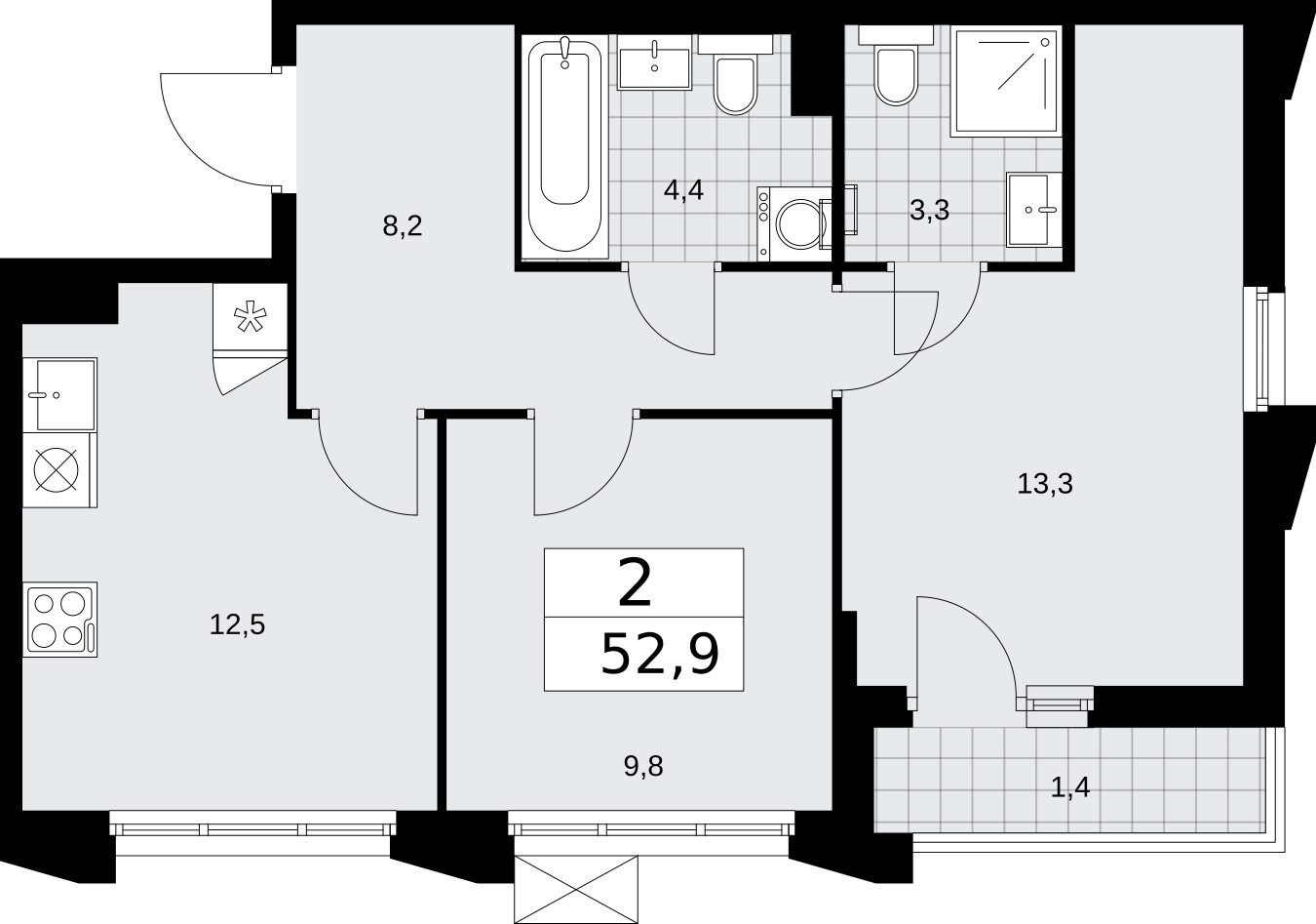 Объект по адресу Москва г, Десеновское п, Мостовая ул, д. 5