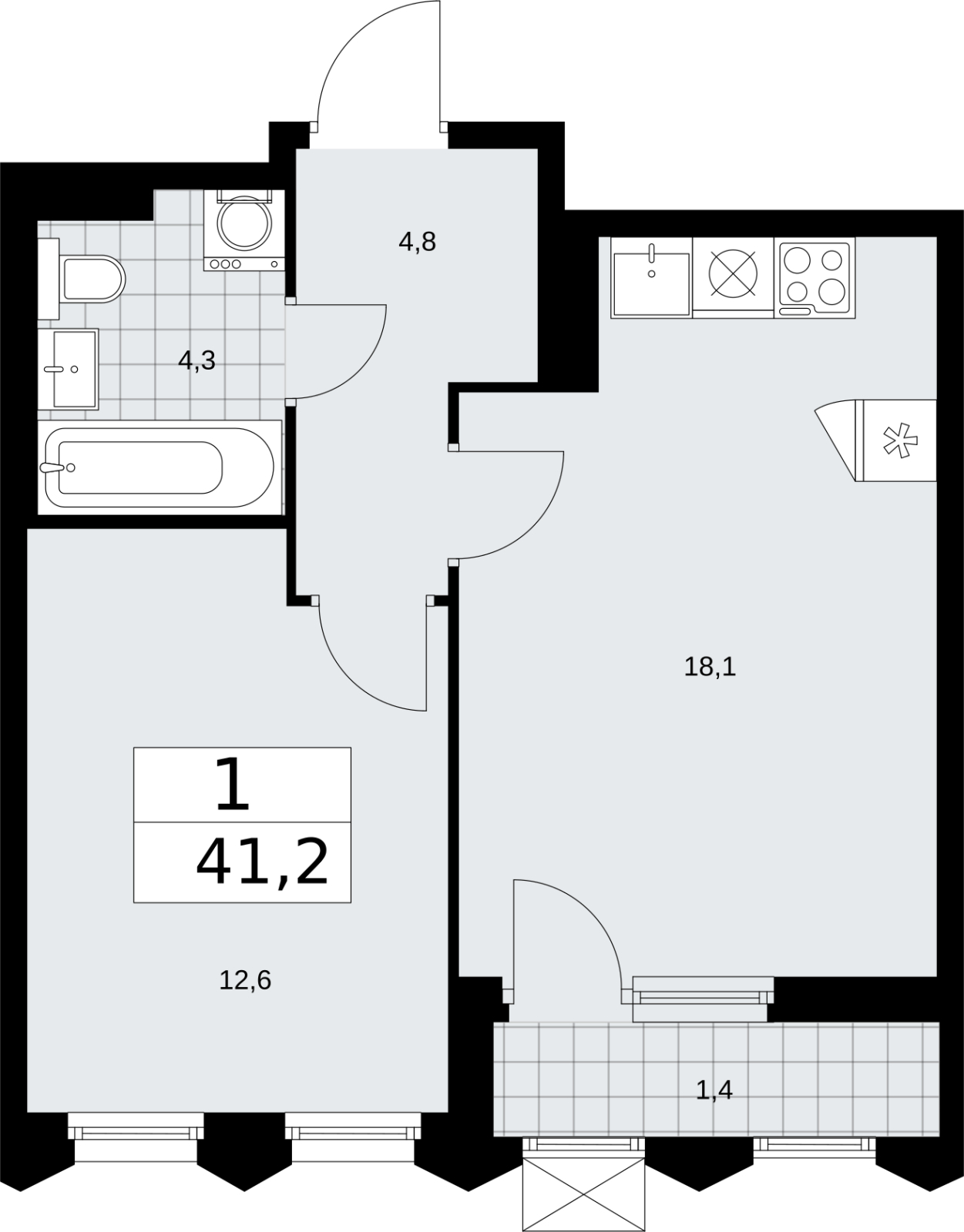Объект по адресу Москва г, Десеновское п, Мостовая ул, д. 5
