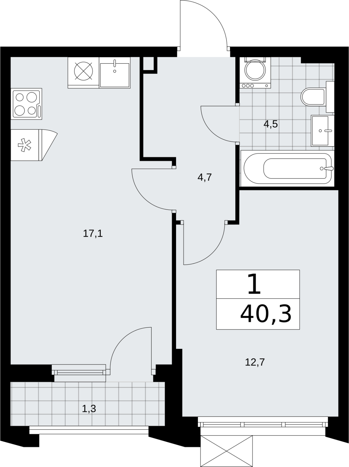 Объект по адресу Москва г, Десеновское п, Мостовая ул, д. 5