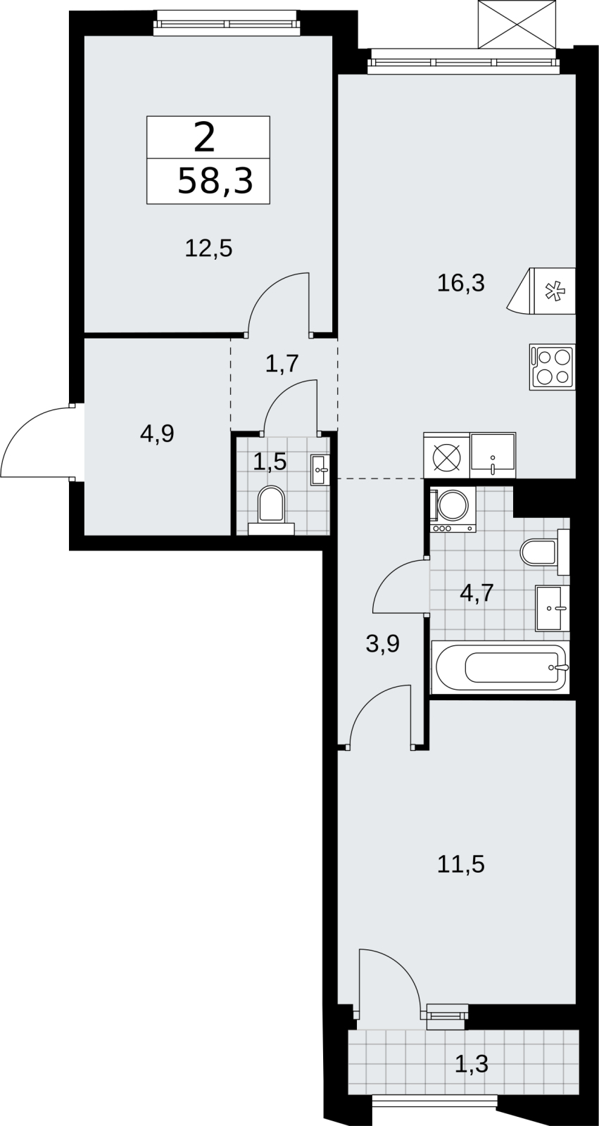 Объект по адресу Москва г, Десеновское п, Мостовая ул, д. 5