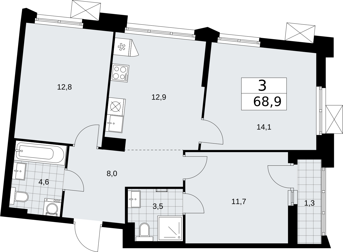 Объект по адресу Москва г, Десеновское п, Мостовая ул, д. 5
