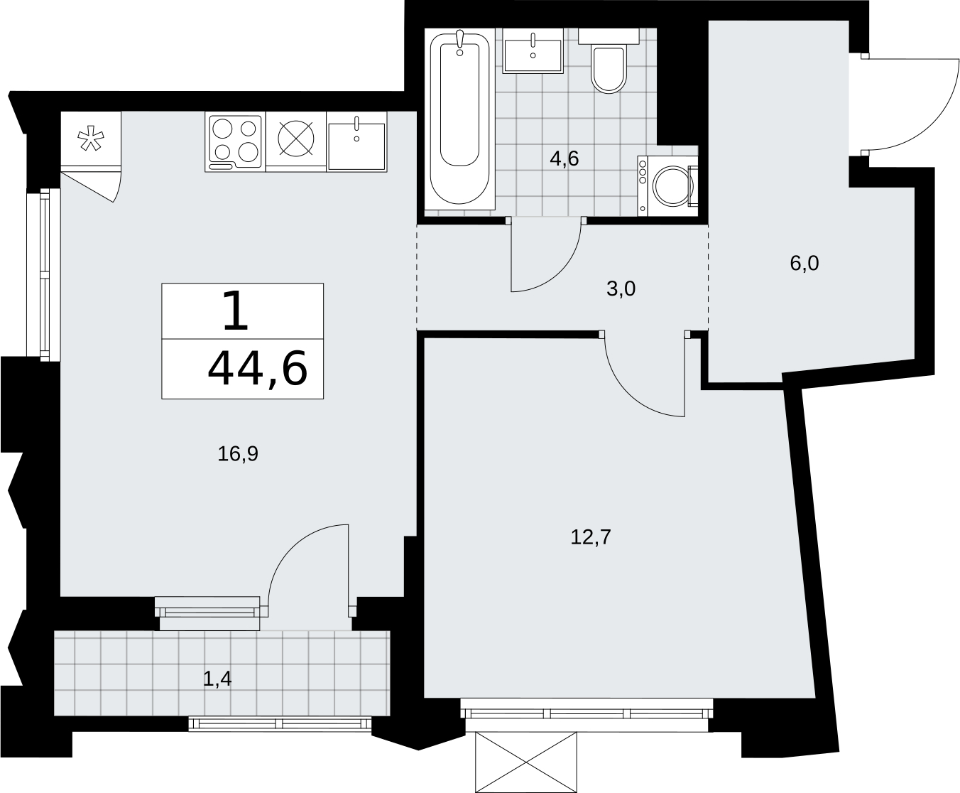 Объект по адресу Москва г, Десеновское п, Мостовая ул, д. 5