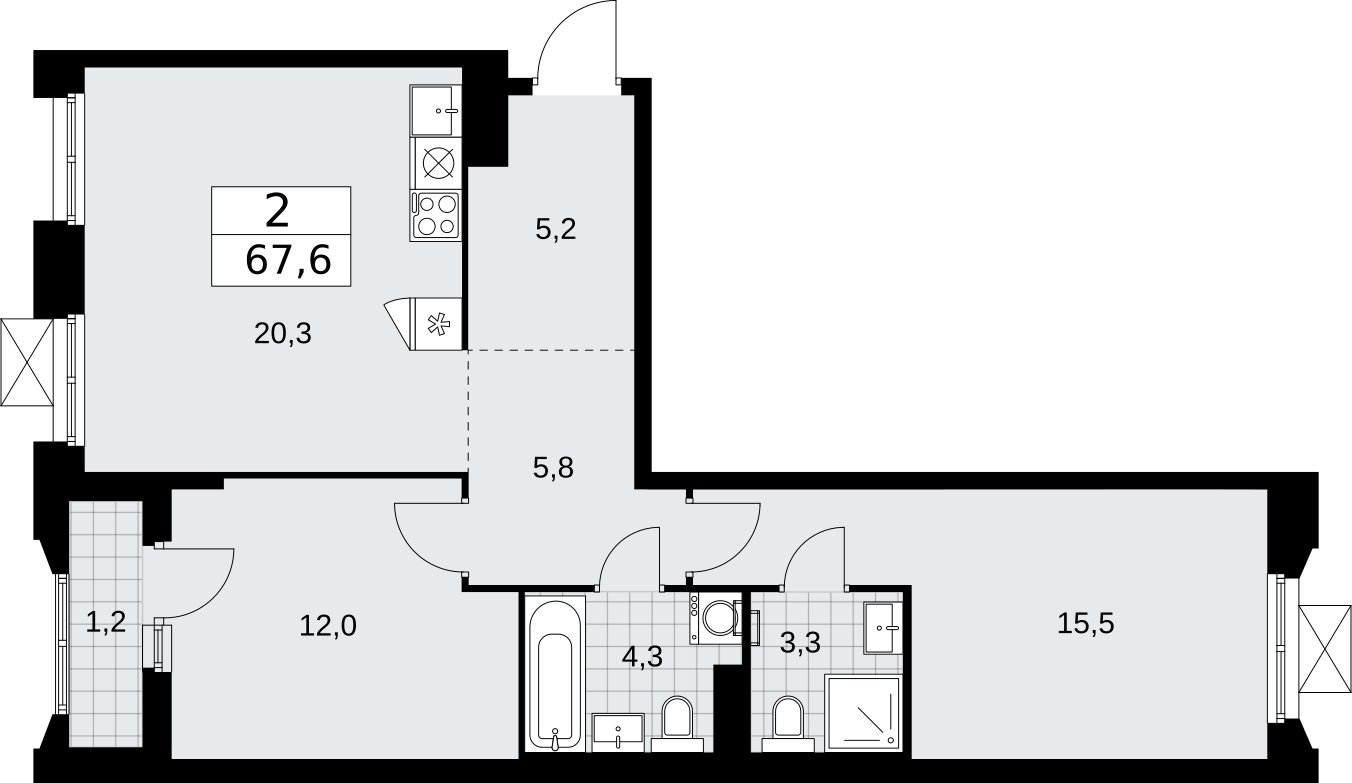 Объект по адресу Москва г, Десеновское п, Мостовая ул, д. 5