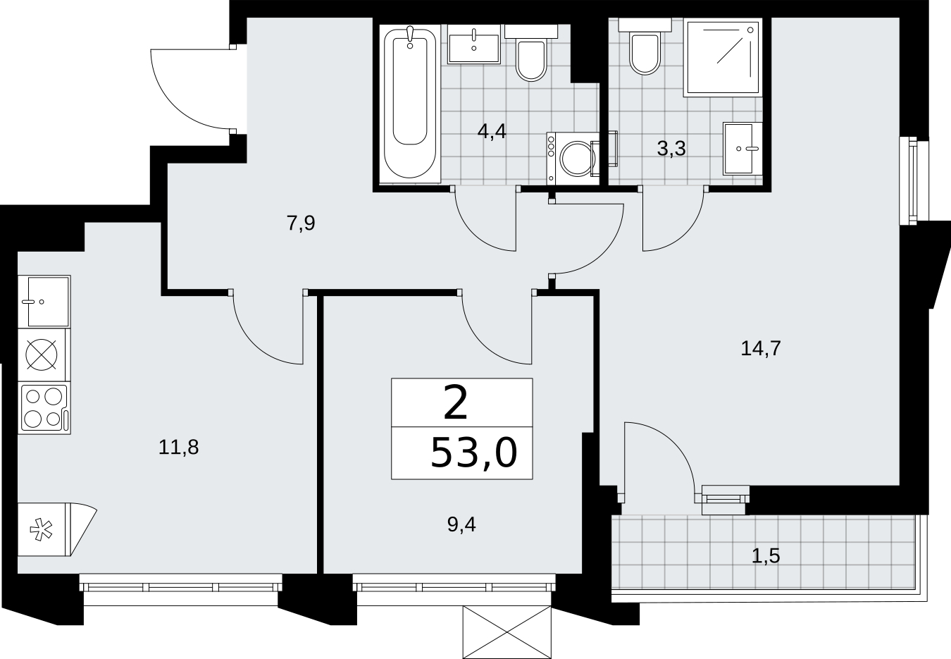 Объект по адресу Москва г, Десеновское п, Мостовая ул, д. 5