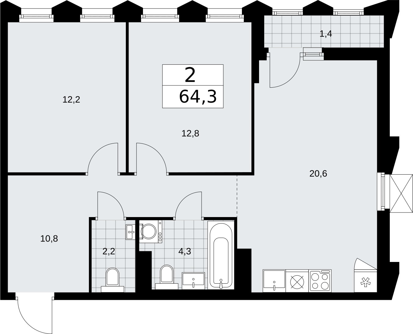 Объект по адресу Москва г, Десеновское п, Мостовая ул, д. 5