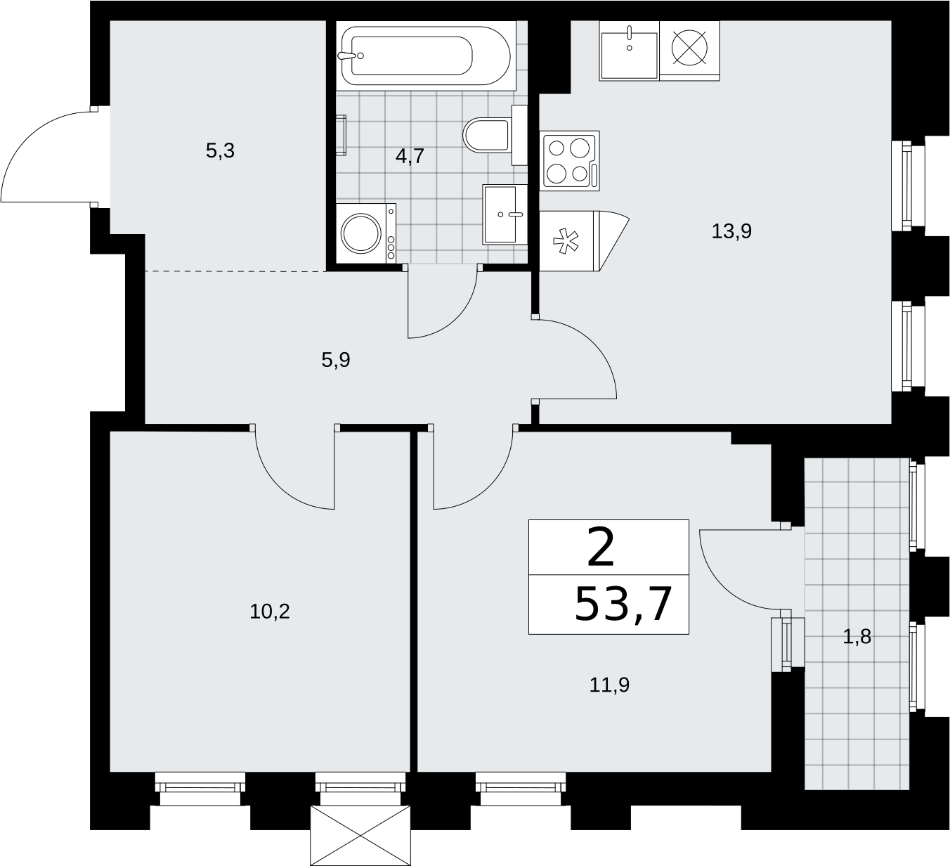 Объект по адресу Москва г, Десеновское п, Мостовая ул, д. 5