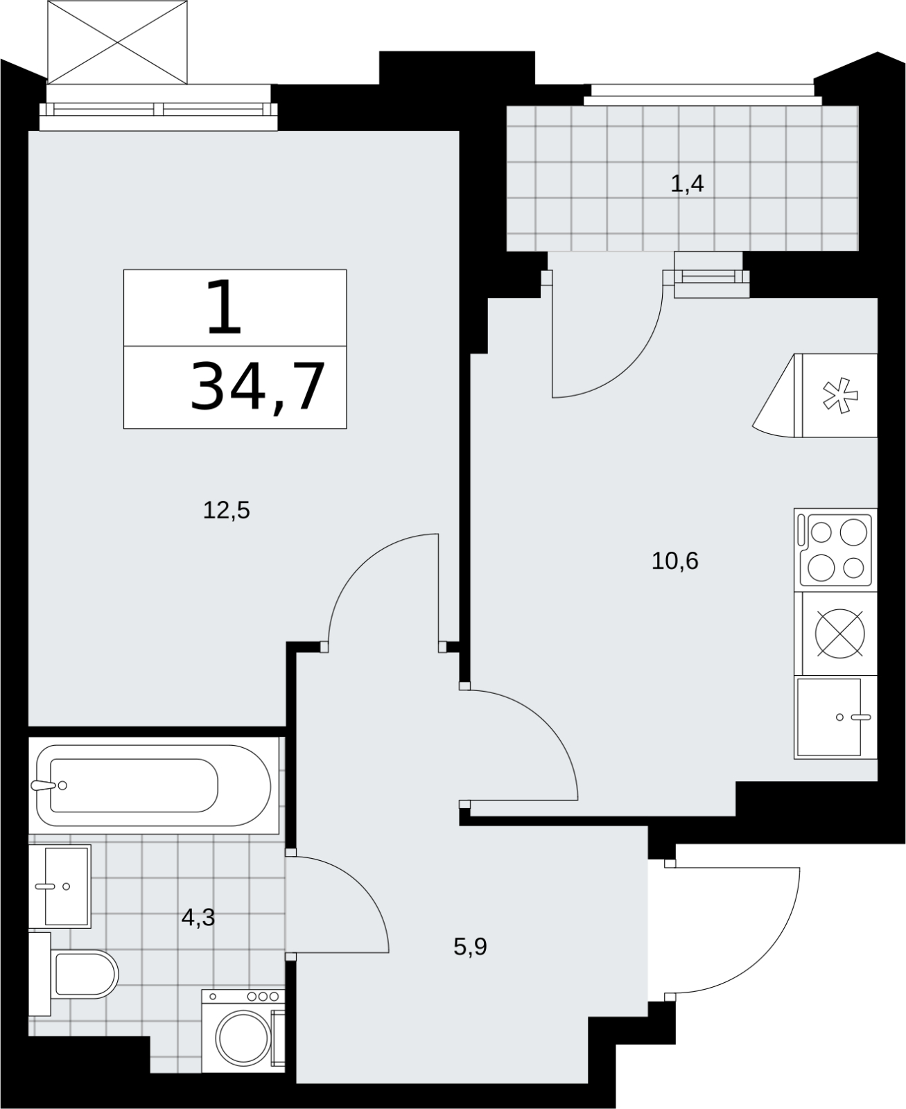 Объект по адресу Москва г, Десеновское п, Мостовая ул, д. 5