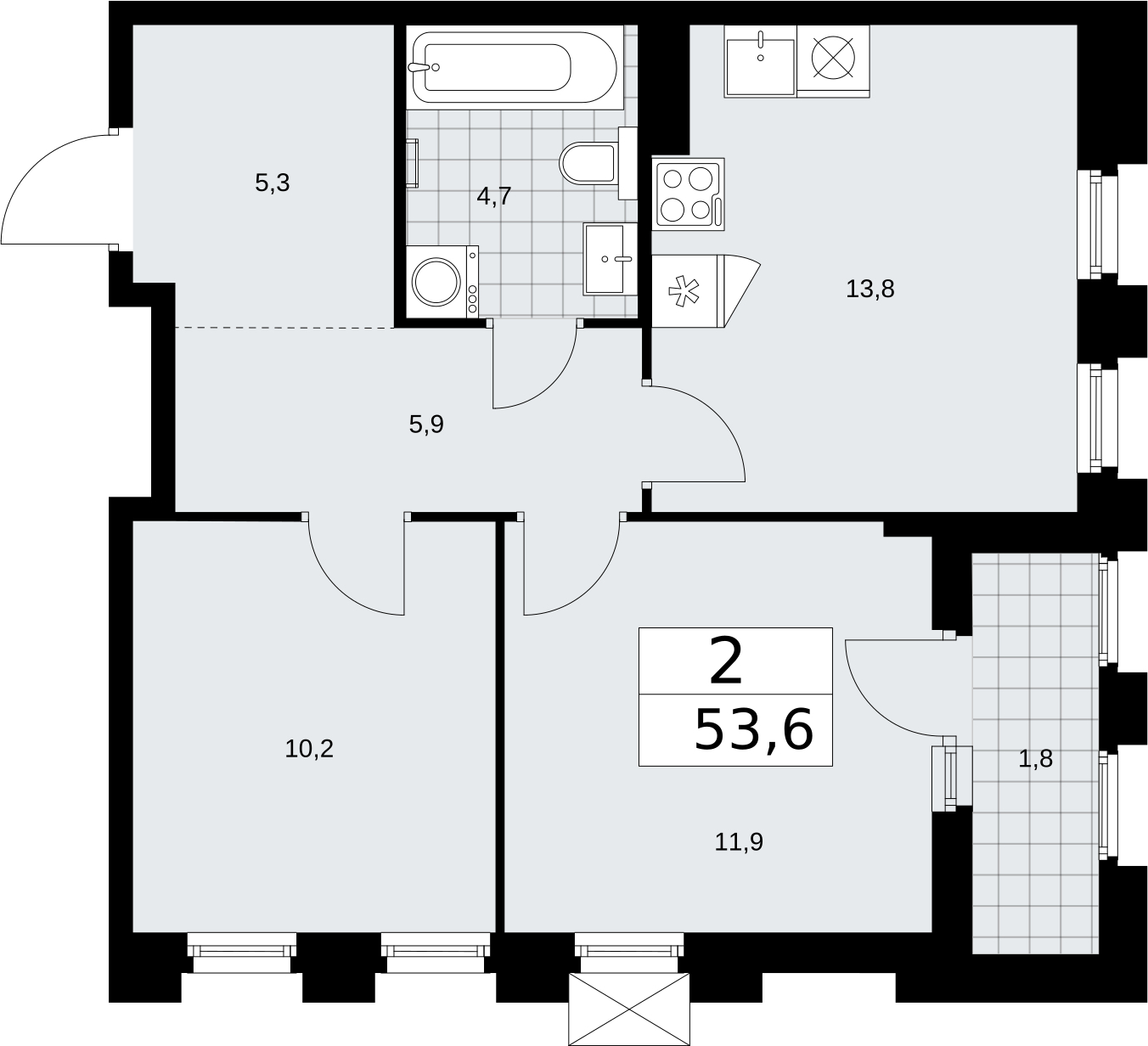 Объект по адресу Москва г, Десеновское п, Мостовая ул, д. 5