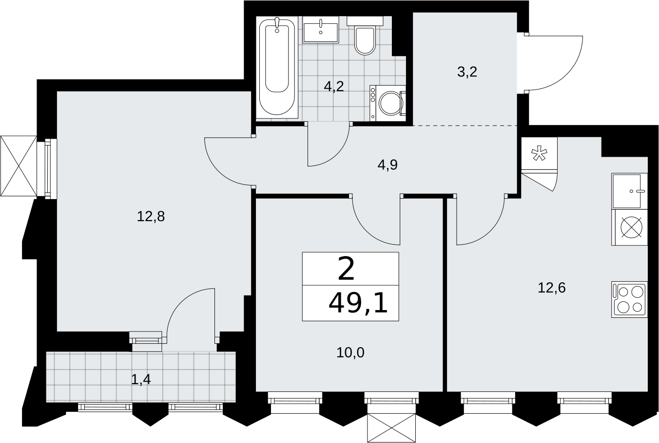 Объект по адресу Москва г, Десеновское п, Мостовая ул, д. 5