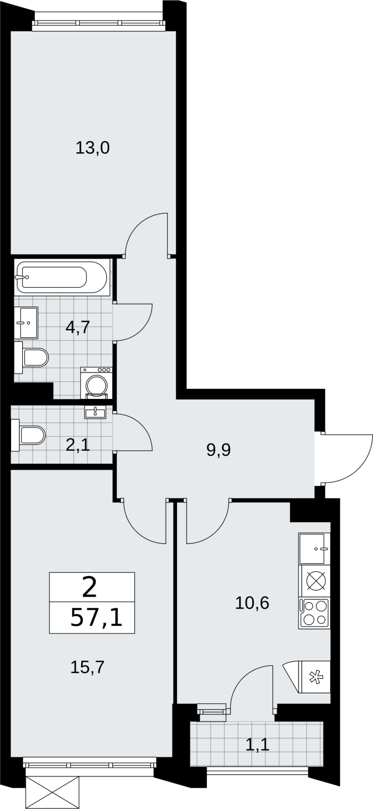 Объект по адресу Москва г, Десеновское п, Мостовая ул, д. 5
