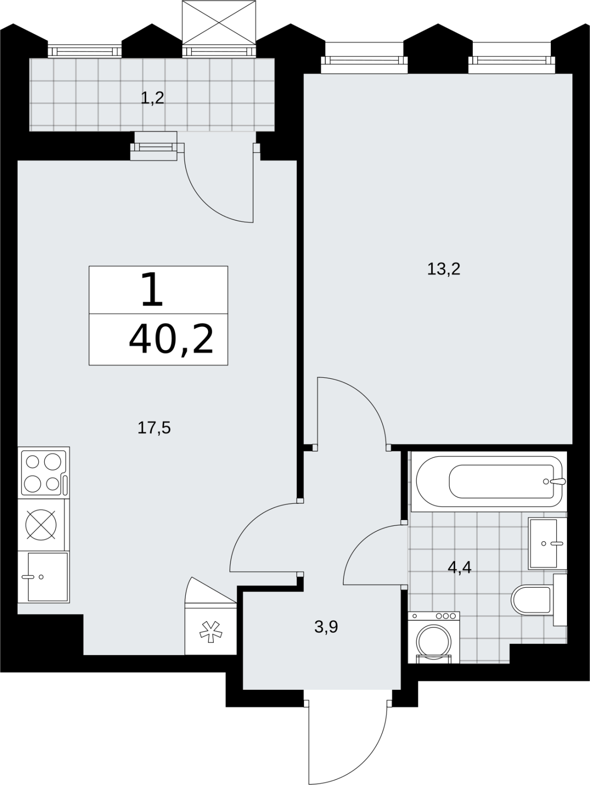 Объект по адресу Москва г, Десеновское п, Мостовая ул, д. 5