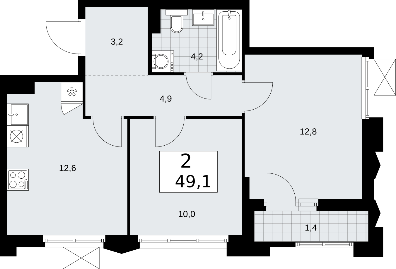 Объект по адресу Москва г, Десеновское п, Мостовая ул, д. 5